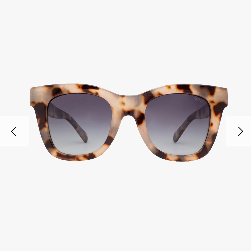 Kohv Eyewear Bailey Latte Tortoise Sunglasses